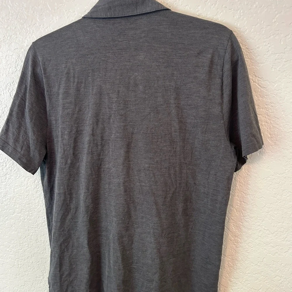 Prada Men's Charcoal Polo Shirt - Picture 4 of 7